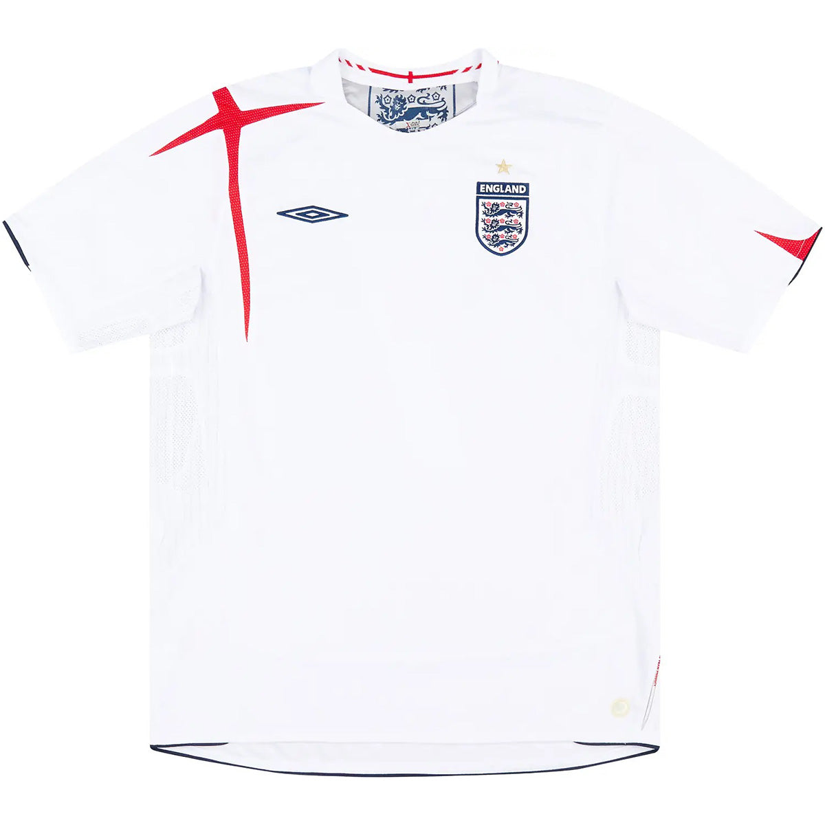 Retro England Home Jersey World Cup 2006 