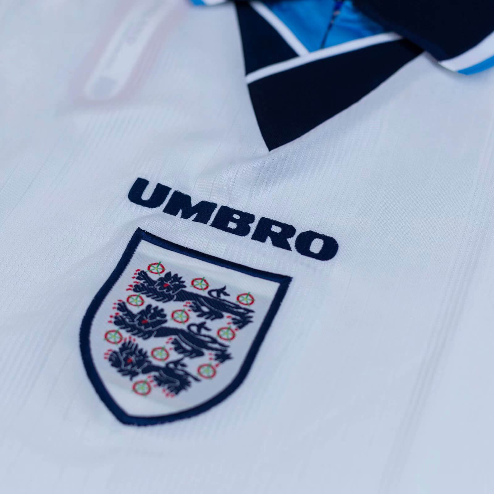 Retro England Home Jersey Euro Cup 1996 