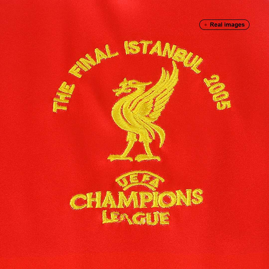 Retro Liverpool Commemorative Final Istanbul Jersey 2005 