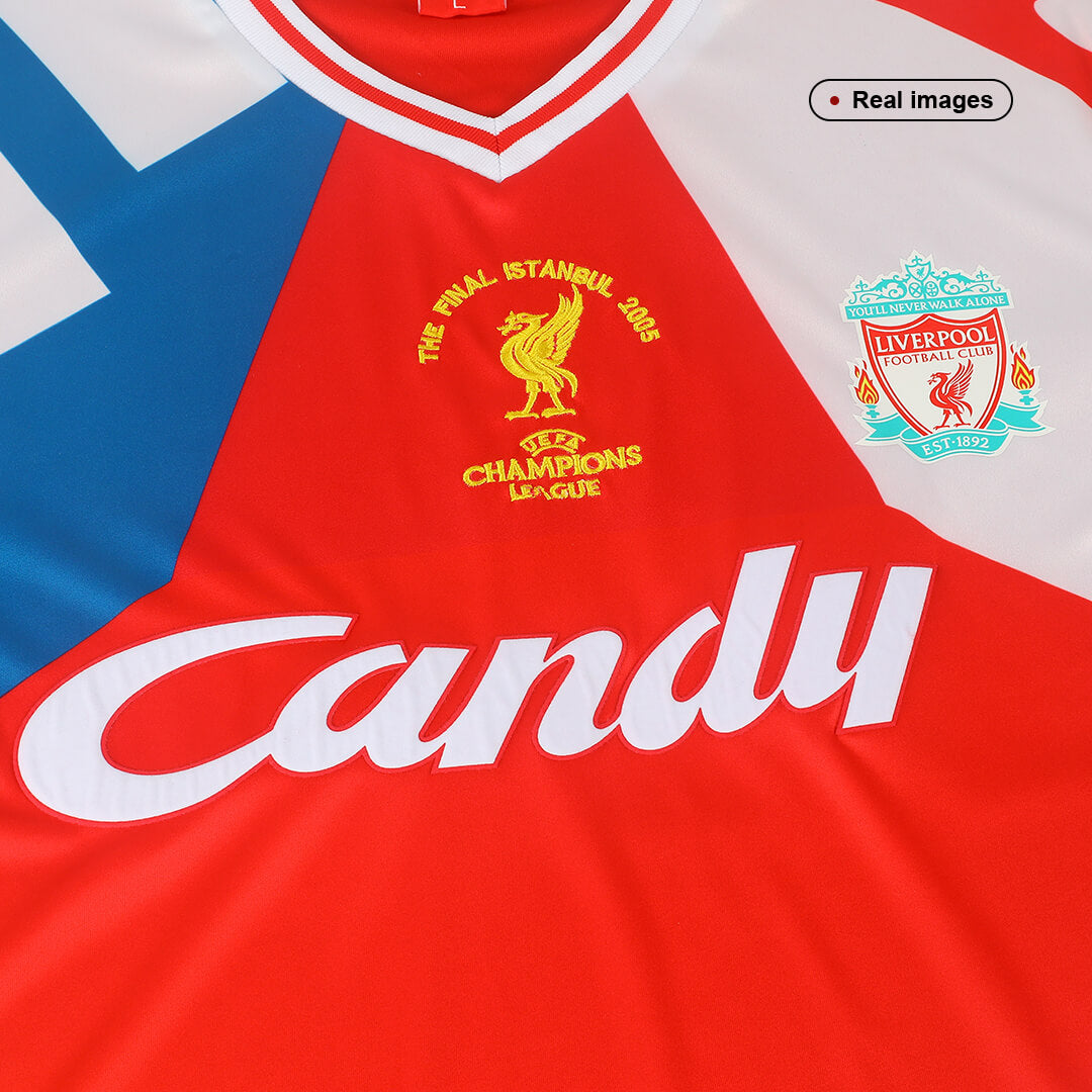 Retro Liverpool Commemorative Final Istanbul Jersey 2005 