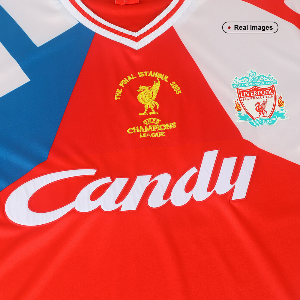 Retro Liverpool Commemorative Final Istanbul Jersey 2005 