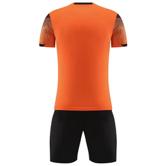 NK-907 Customize Team Orange Soccer Jersey Kit(Shirt+Short) 