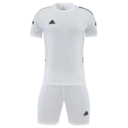 Customize Team Soccer Jersey Kit (Shirt+Short) White - 720 