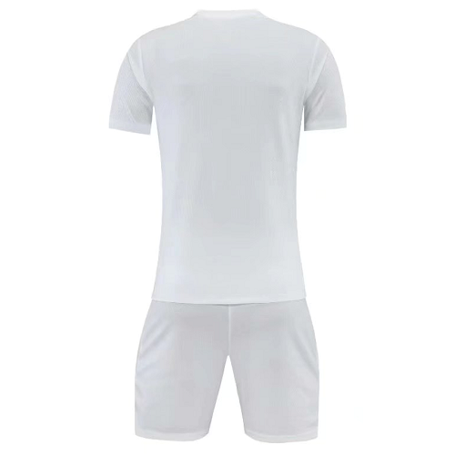Customize Team Soccer Jersey Kit (Shirt+Short) White - 720 