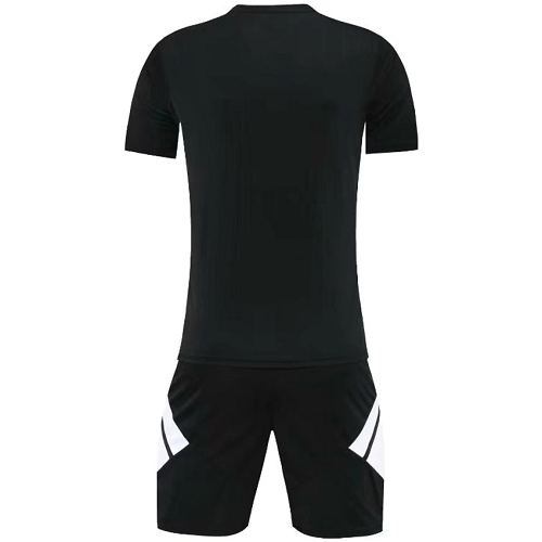 Customize Team Black Soccer Jersey Kit(Shirt+Short) 721 