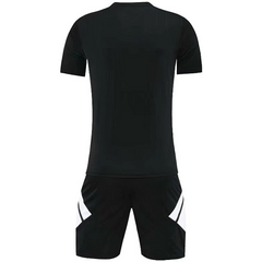 Customize Team Black Soccer Jersey Kit(Shirt+Short) 721 