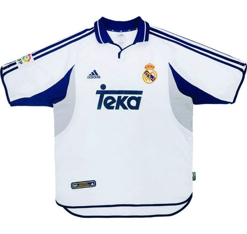 Retro Real Madrid Home Jersey 2000/01 
