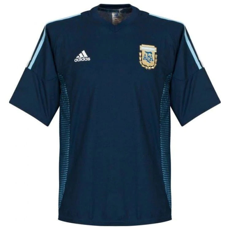 Retro Argentina Away Jersey World Cup 2002 