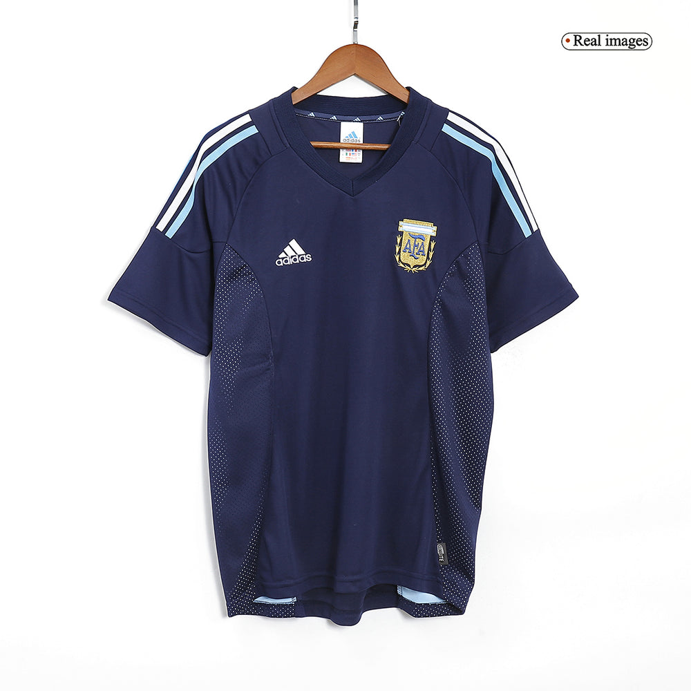 Retro Argentina Away Jersey World Cup 2002 