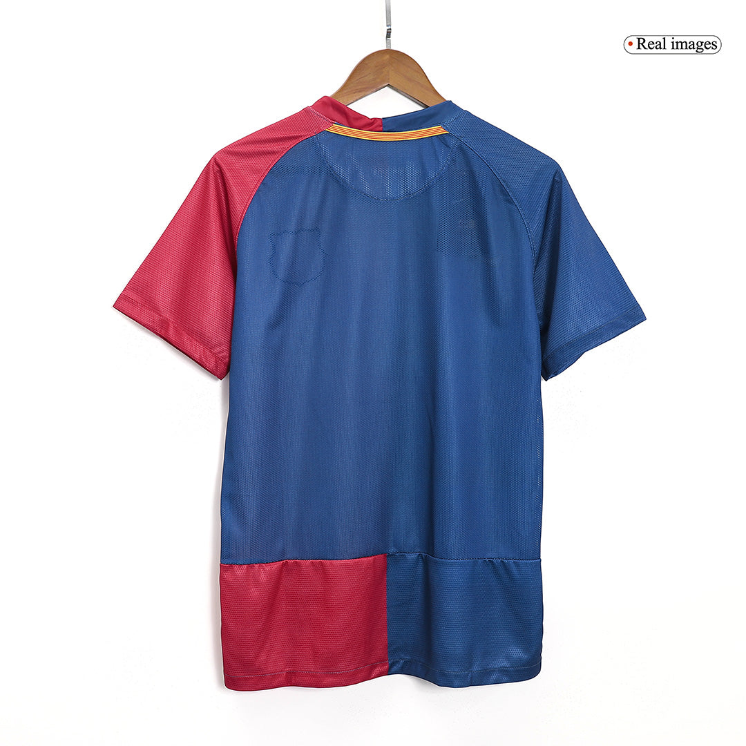 Retro Barcelona UCL Final Home Jersey 2008/09 