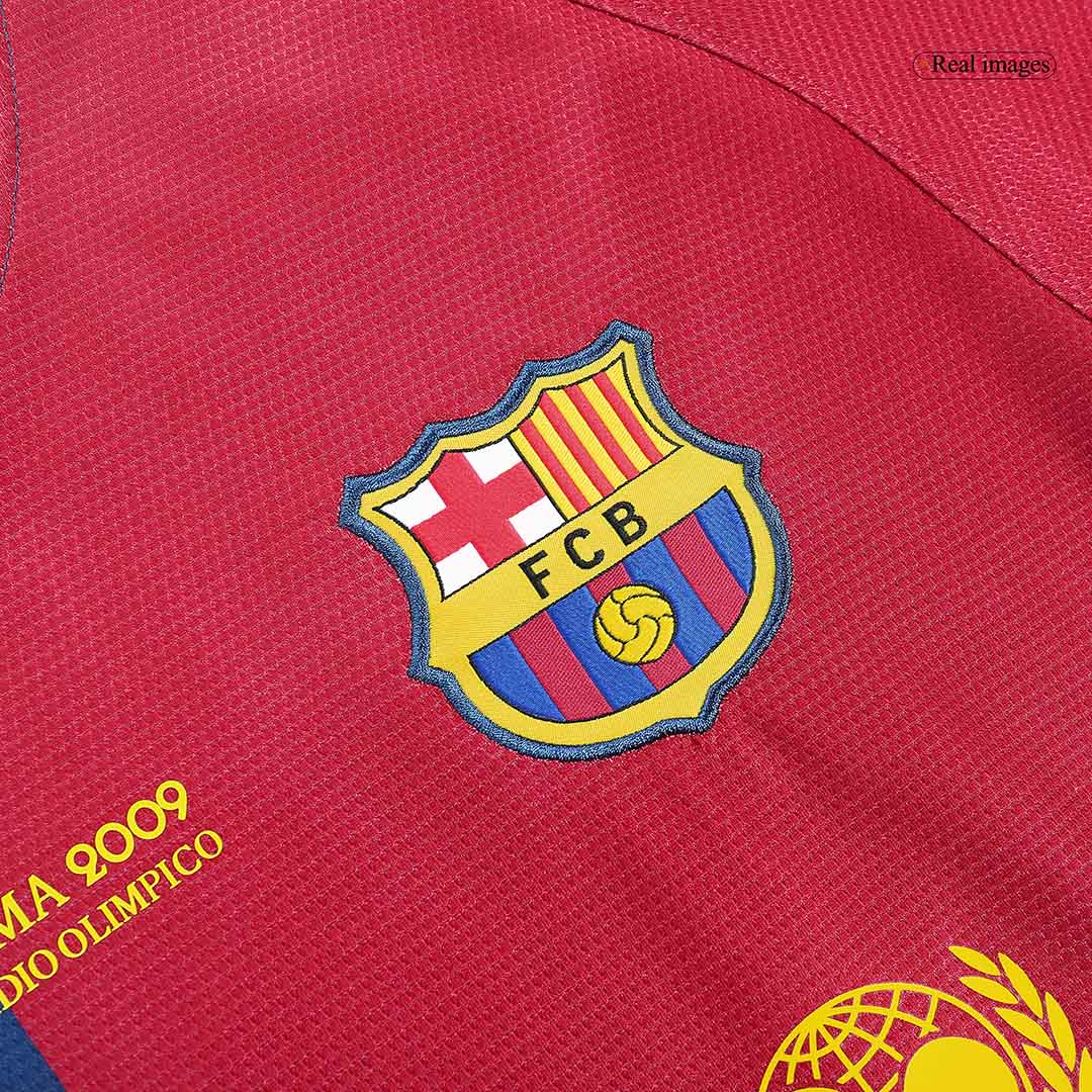 Retro Barcelona UCL Final Home Jersey 2008/09 