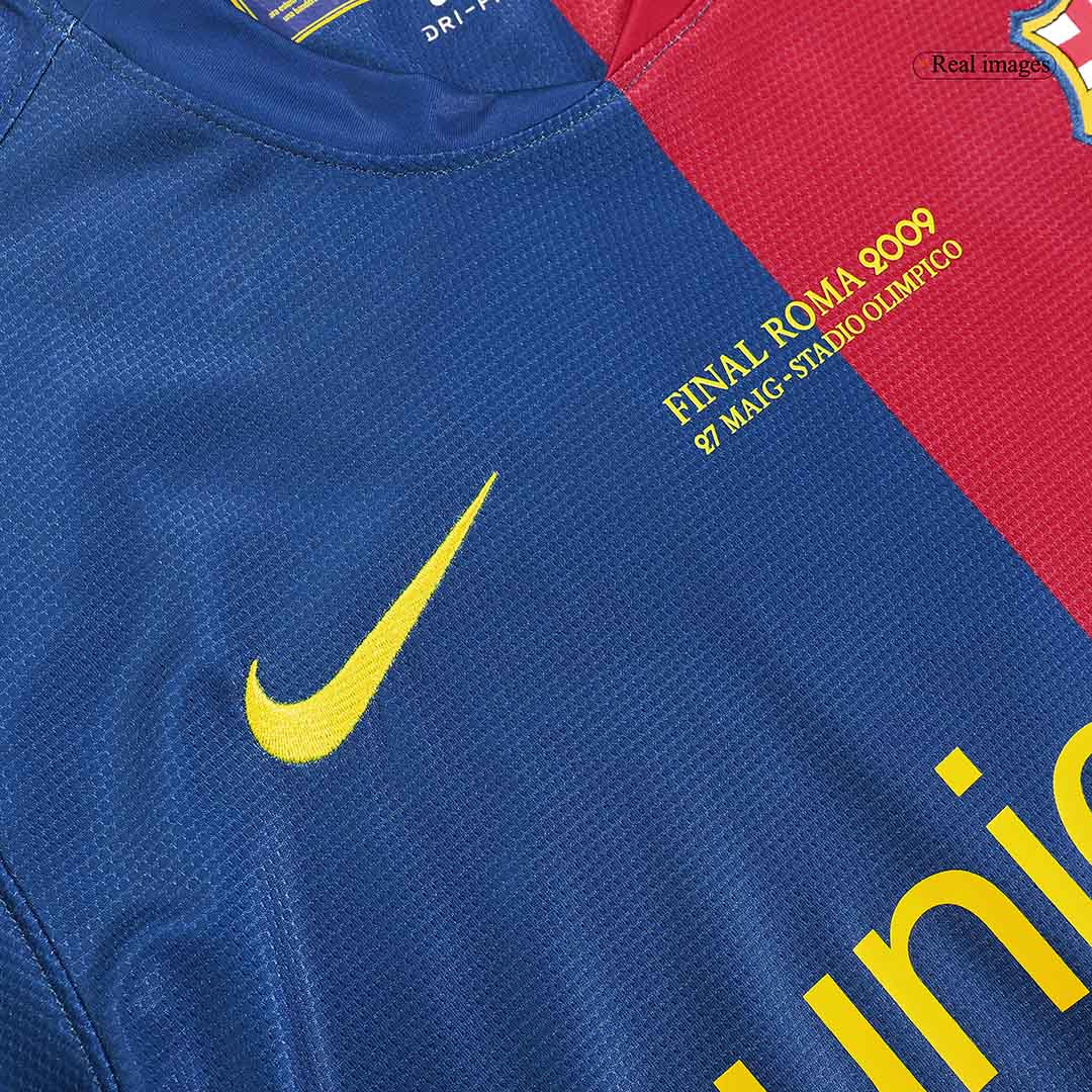Retro Barcelona UCL Final Home Jersey 2008/09 