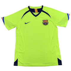 Ronaldinho #10 Retro Barcelona Away Jersey 2005/06 