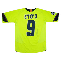 ETO'O #9 Retro Barcelona Away Jersey 2005/06 