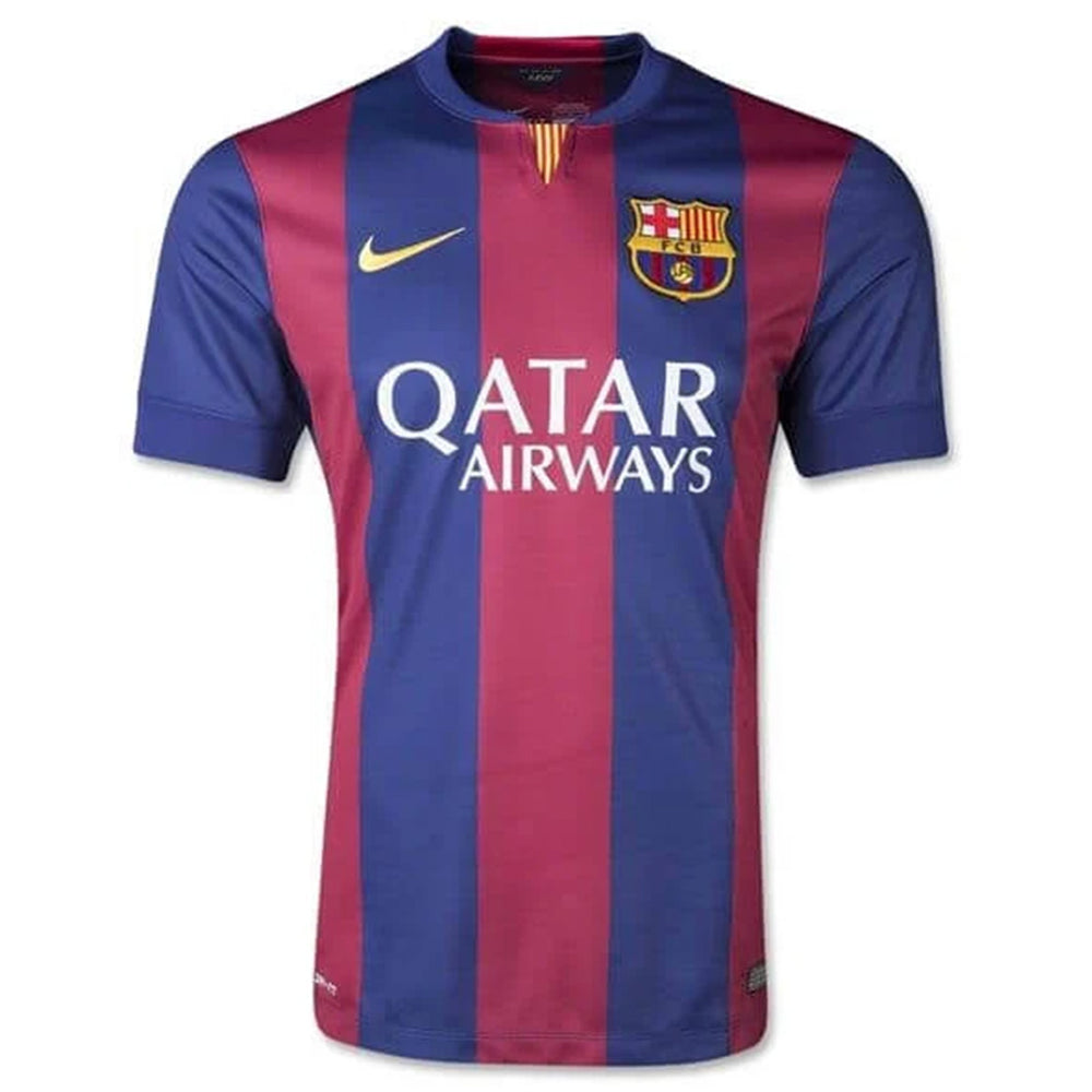 Messi #10 Retro Barcelona Home Jersey 2014/15 