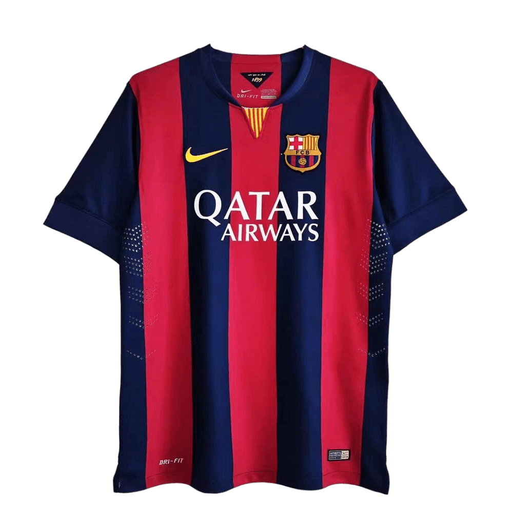 Neymar Jr #11 Retro Barcelona Home Jersey 2014/15 
