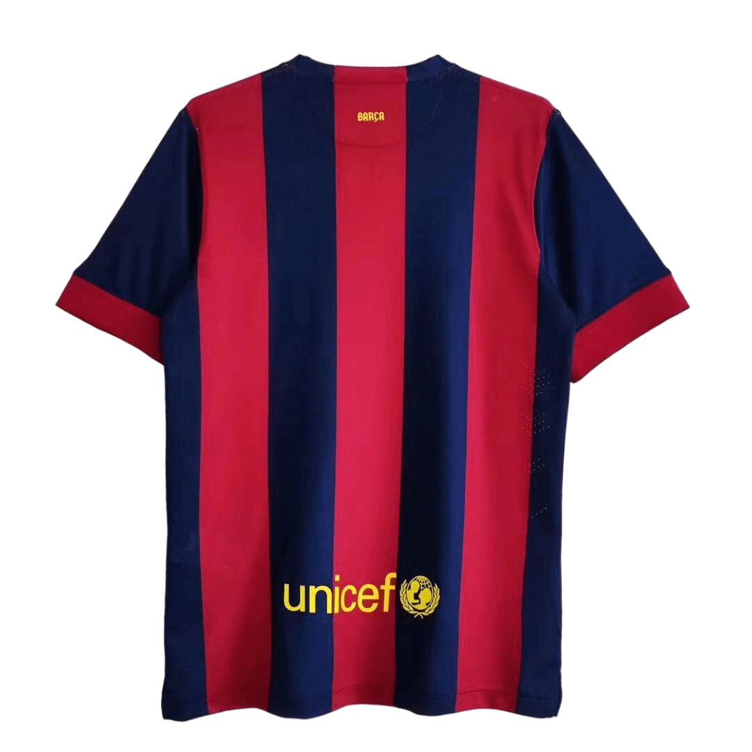 Neymar Jr #11 Retro Barcelona Home Jersey 2014/15 