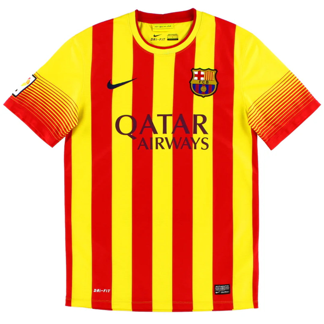 XAVI #6 Retro Barcelona Away Jersey 2013/14 