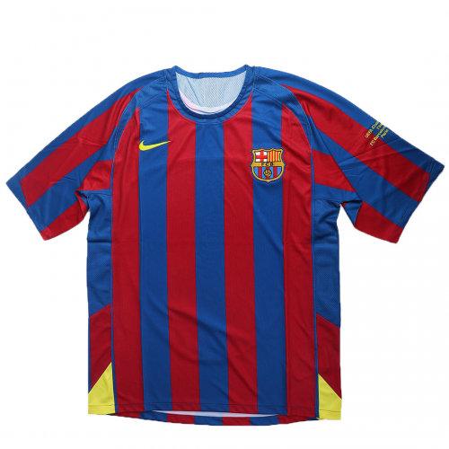 A.Iniesta #24 Retro Barcelona UCL Final Home Jersey 2005/06 