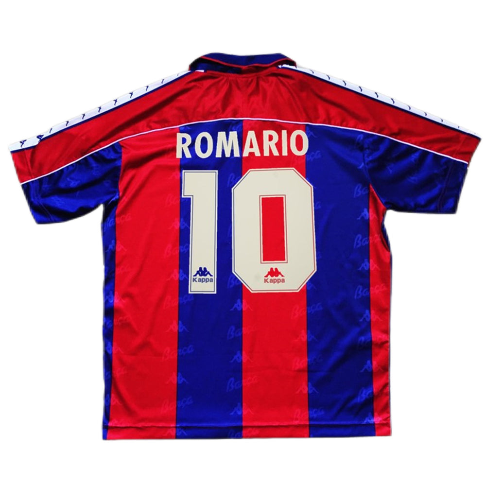 Romario #10 Retro Barcelona Home Jersey 1992/95 