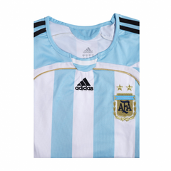Messi #19 Retro Argentina Home Jersey World Cup 2006 