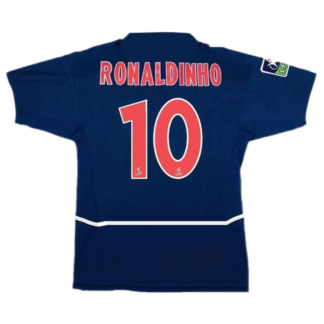 RONALDINHO #10 Retro PSG Home Jersey 2002/03 