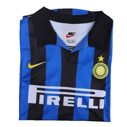 Ronaldo #9 Retro Inter Milan Home Jersey 1998/99 