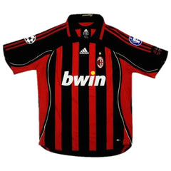 Ronaldo #99 Retro AC Milan UCL Home Jersey 2006/07 