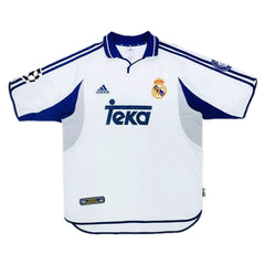 Figo #10 Retro Real Madrid Home Jersey 2000/01 
