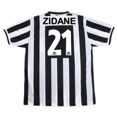 Zidane #21 Retro Juventus Home Jersey 1996/97 