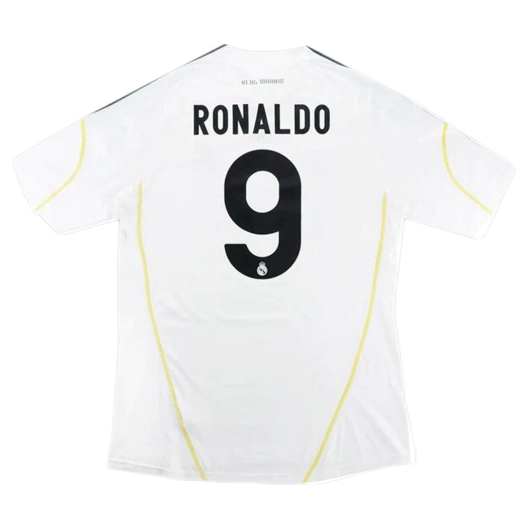 Ronaldo #9 Retro Real Madrid Home Jersey 2009/10 
