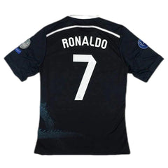 Ronaldo #7 Retro Real Madrid UCL Third Jersey 2014/15 