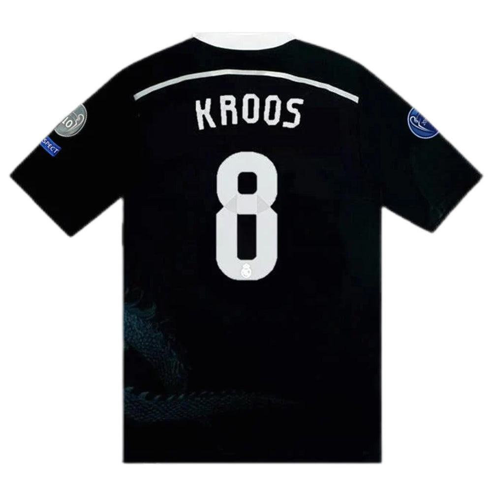 Kroos #8 Retro Real Madrid UCL Third Jersey 2014/15 