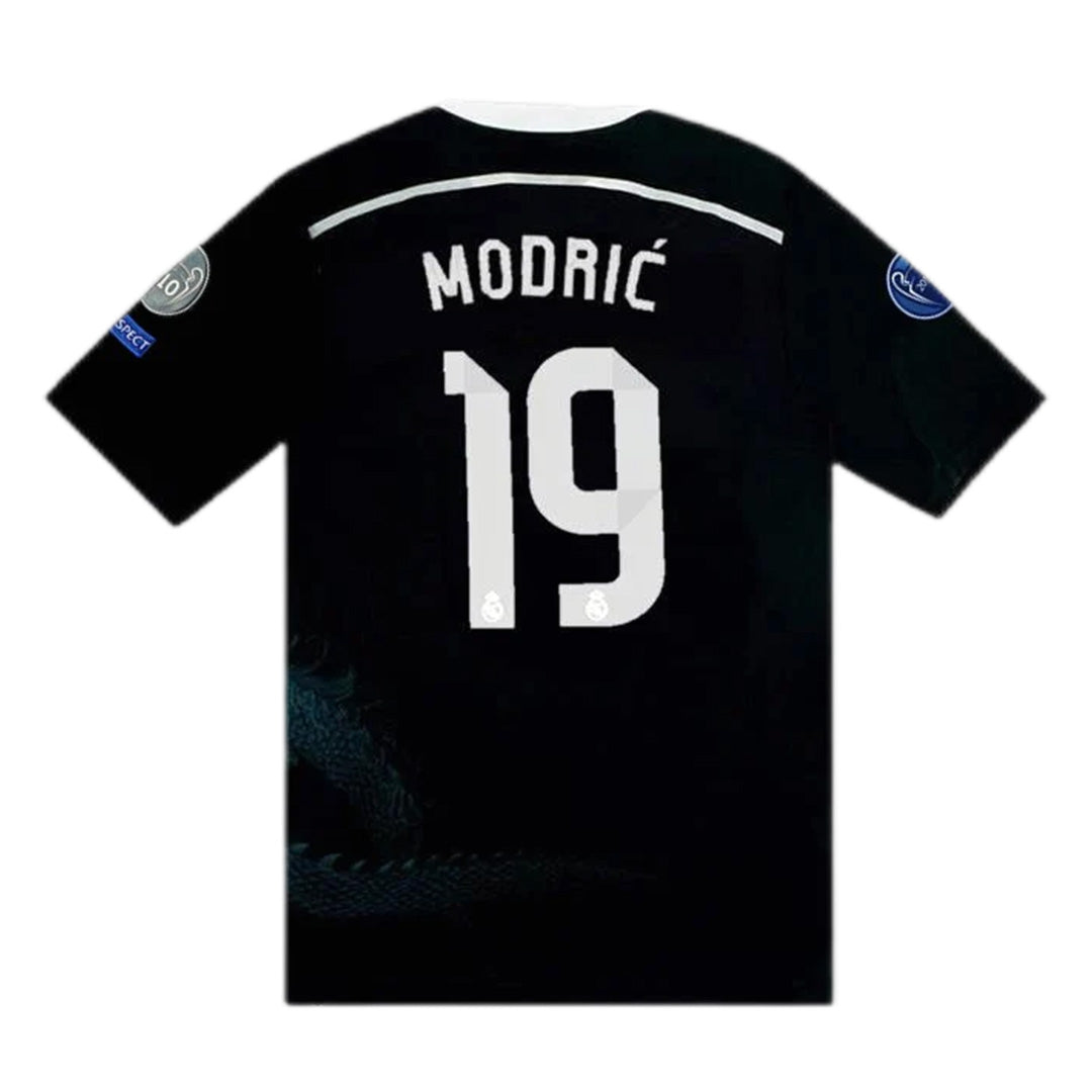 MODRIĆ #19 Retro Real Madrid UCL Third Jersey 2014/15 