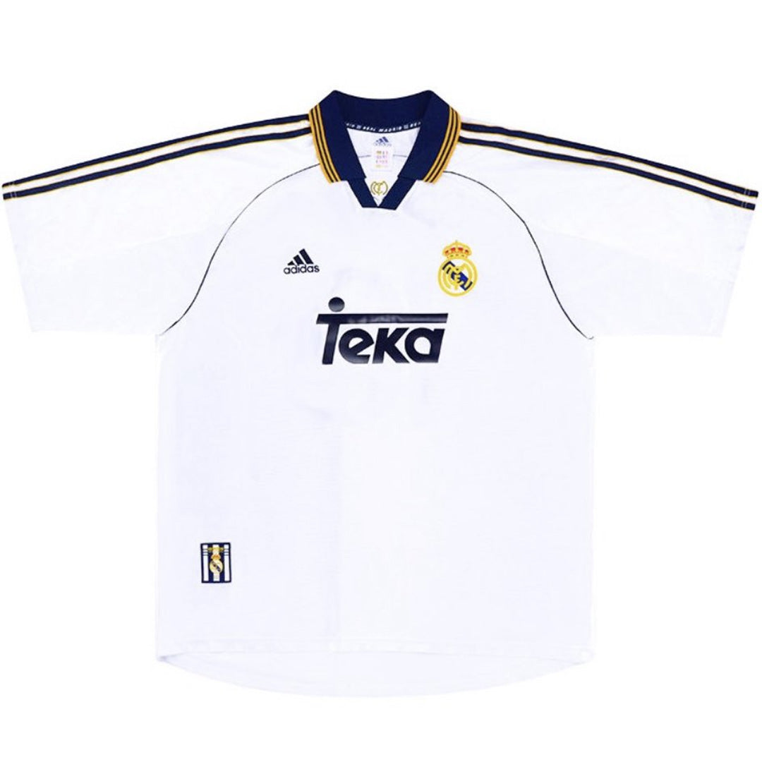 MORIENTES #9 Retro Real Madrid Home Jersey 1998/00 