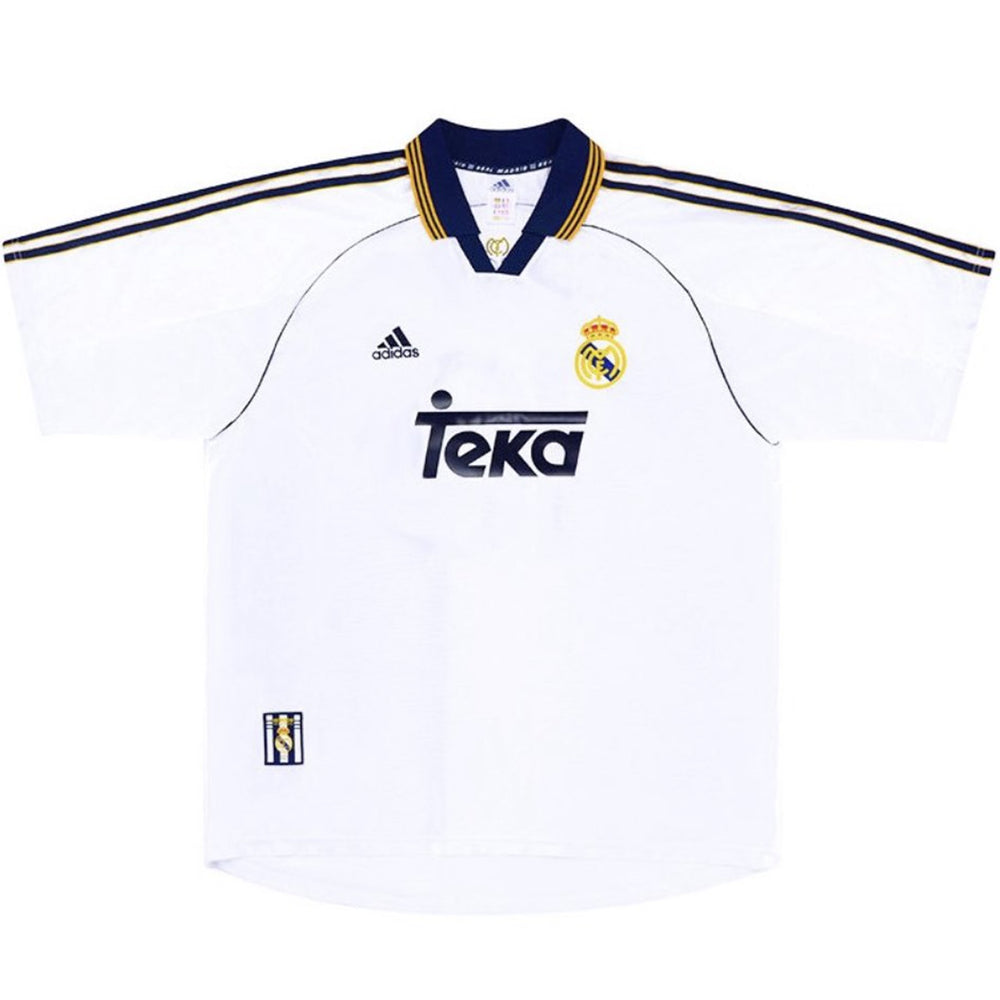 MORIENTES #9 Retro Real Madrid Home Jersey 1998/00 