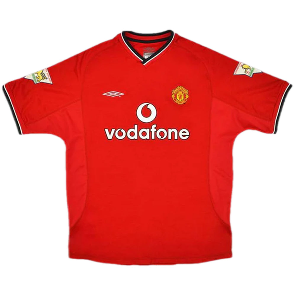 v.NISTELROOY #10 Retro Manchester United Home Jersey 2000/02 