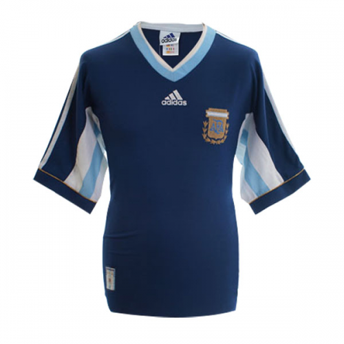 BATISTUTA #9 Retro Argentina Away Jersey World Cup 1998 