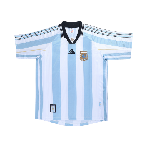 BATISTUTA #9 Retro Argentina Home Jersey World Cup 1998 