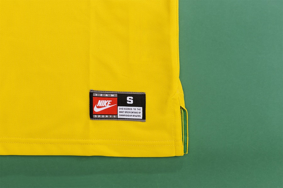 LEONARDO #18 Retro Brazil Home Jersey World Cup 1998 