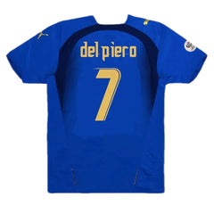 Del Piero #7 Retro Italy Home Jersey World Cup 2006 