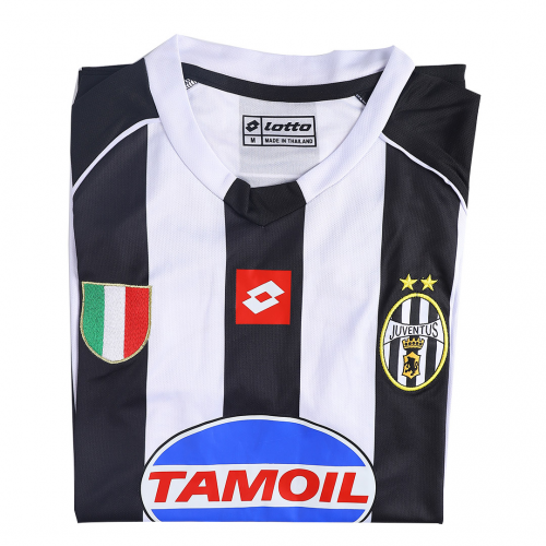 Del Piero #10 Retro Juventus Home Jersey 2002/03 