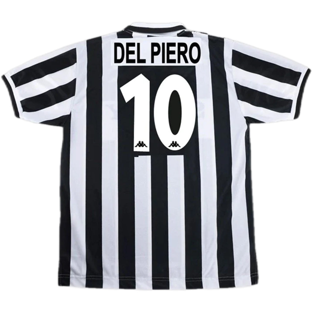 Del Piero #10 Retro Juventus Home Jersey 1996/97 