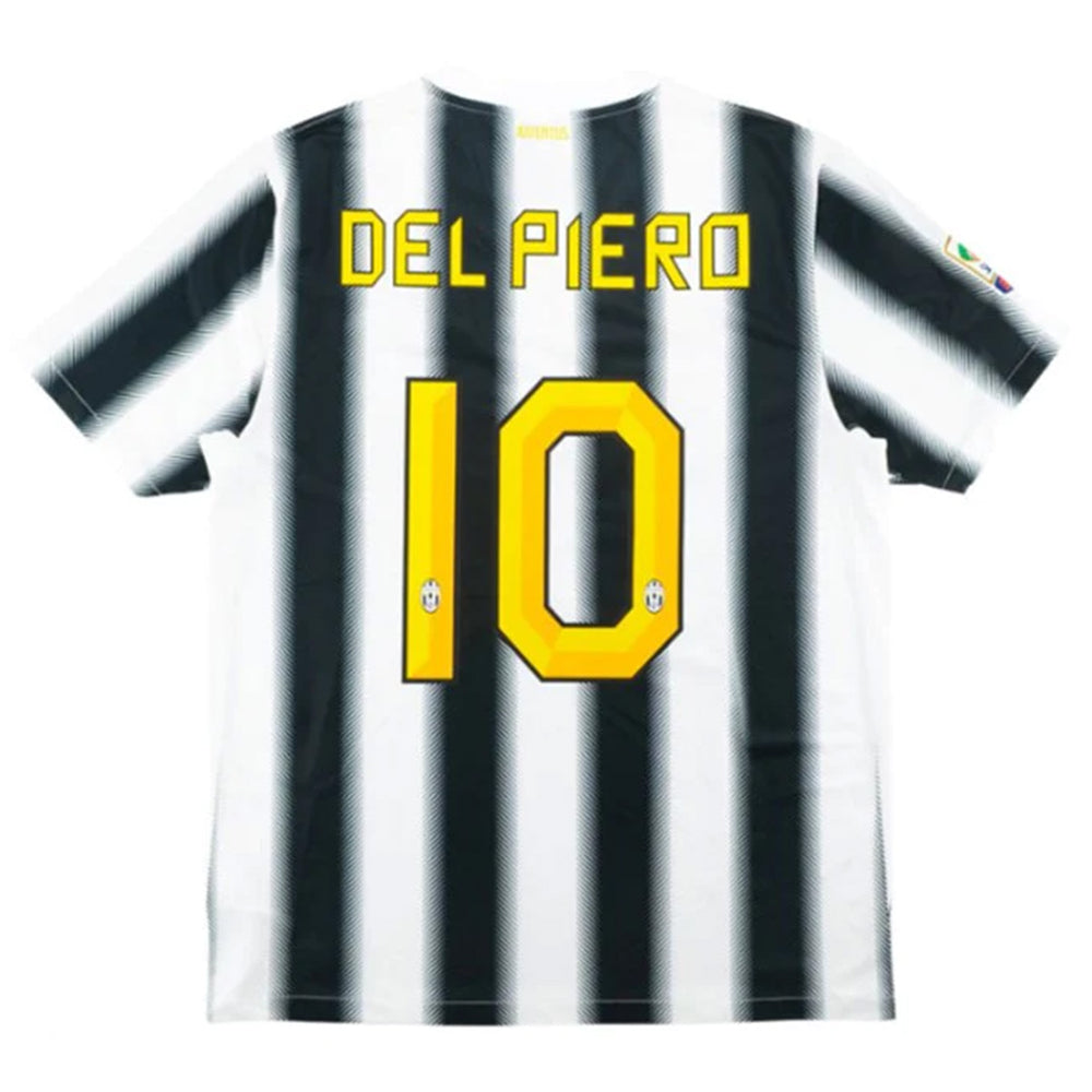 Del Piero #10 Retro Juventus Home Jersey 2011/12 
