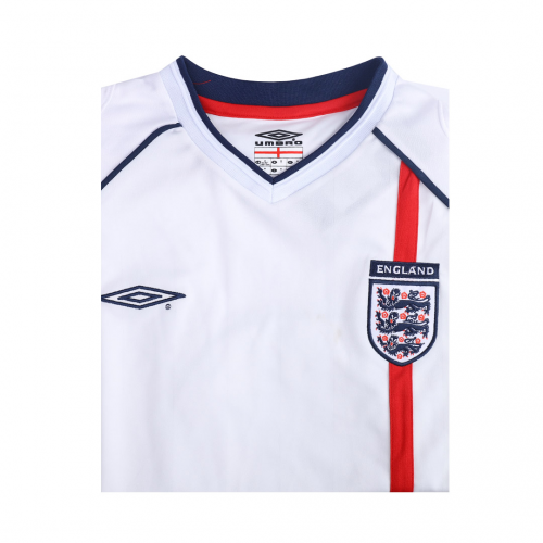 Owen #10 Retro England Home Jersey World Cup 2002 