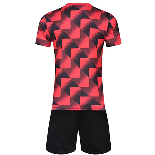 Customize Team Jersey Kit(Shirt+Short) Red 728 