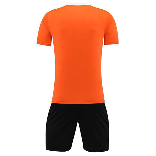 Customize Team Jersey Kit(Shirt+Short) Orange 731 