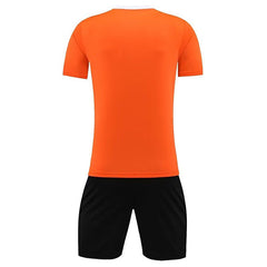 Customize Team Jersey Kit(Shirt+Short) Orange 731 