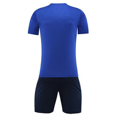 Customize Team Jersey Kit(Shirt+Short) Blue 731 