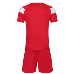 NK-761 Customize Team Jersey Kit(Shirt+Short) Red 